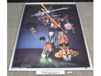 Godaikin Big Alloy RARE Promotional Poster 48x36 GB-36 DX Metal GoLion Bandai