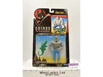 Killer Croc Batman The Animated Series Kenner 1994 Action Figure NEW MOSC