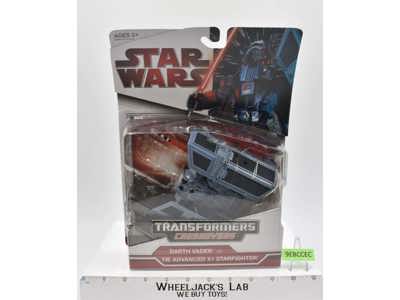 Darth Vader to Tie Fighter Star Wars Crossovers Transformers 2009 Hasbro SEALED