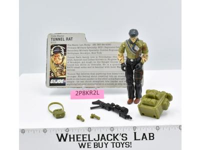 Tunnel Rat V1 100% Complete G.I. Joe 1987 Hasbro Vintage Action Figure