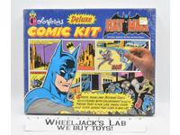 Batman Deluxe Comic Kit DC MISB Comics Colorforms 1989 Vintage