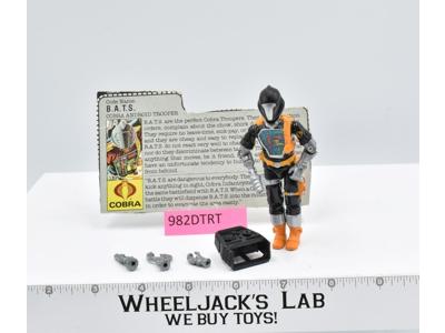 B.A.T.S. V1 100% Complete G.I. Joe 1986 Hasbro Vintage Action Figure