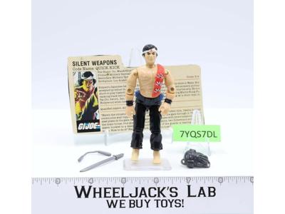 Quick Kick V1 100% Complete G.I. Joe 1985 Hasbro Vintage Action Figure