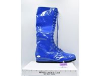 Blue Pro Wrestling Full Size Boot AUTOGRAPHED by Ric Flair W/COA