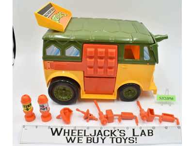 Party Wagon 100% Complete Teenage Mutant Ninja Turtles TMNT 1989 Playmates