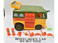 Party Wagon 100% Complete Teenage Mutant Ninja Turtles TMNT 1989 Playmates