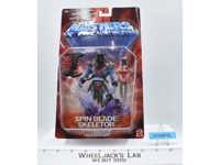 Skeletor Spin Blade 200x Masters of the Universe NEW MOSC 2002 Mattel