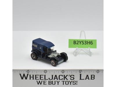 Paddy Wagon Dark Blue 1969 Hot Wheels Mattel Redlines Vintage RL