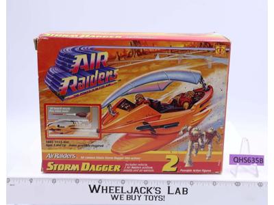 Storm Dagger 100% Complete Air Raiders 1987 Hasbro Action Figure Vehicle