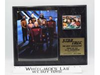 The Crew of the USS Enterprise Star Trek The Next Generation Plaque #4971/10000