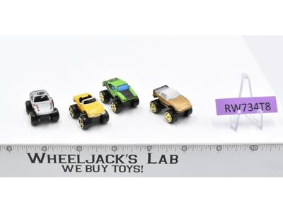Lot of 4 Monster Truck Vehicles 1988-89 Vintage Galoob Micro Machines