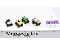 Lot of 4 Monster Truck Vehicles 1988-89 Vintage Galoob Micro Machines