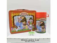 Bozo the Clown Metal lunchbox W/ Thermos NECA