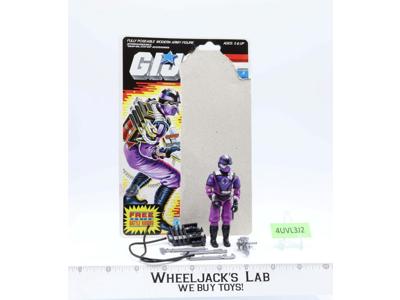 Techno-Viper V1 100% Complete W/CARDBACK 1987 GI Joe Vintage Action Figure