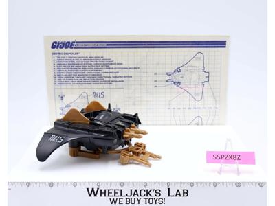 Destro's Despoiler 100% Complete GI Joe 1988 Hasbro Action Figure Vehicle
