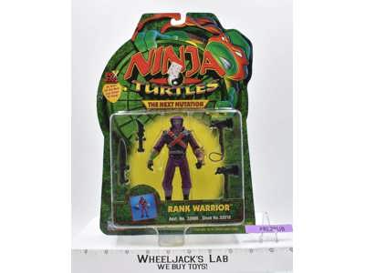 Rank Warrior Teenage Mutant Ninja Turtles TMNT Next Mutation 1997 Playmates MOSC