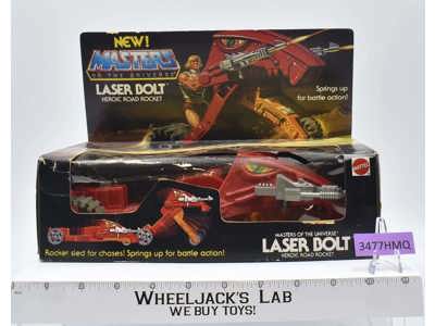 Laser Bolt MISB He-Man Masters of the Universe MOTU Mattel 1982 Vintage