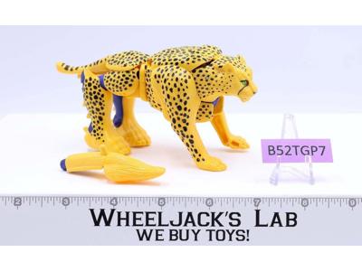Cheetor GREEN EYE 100% Complete Deluxe Transformers Beast Wars 1995 Hasbro