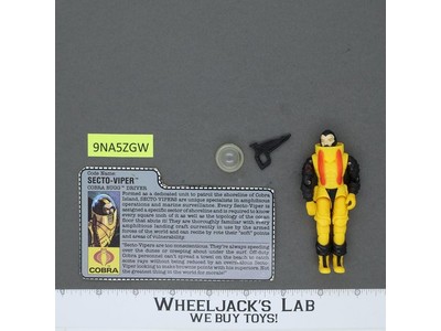 Secto-Viper V1 100% Complete G.I. Joe 1988 Hasbro Vintage Action Figure