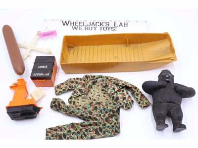 Capture of the Pygmy Gorilla 100% Complete G.I. Joe Adventure Team 12" Accessory