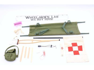 GI Joe Equipment Sets Marine Medic 1964 Vintage Hasbro 12" Accessory