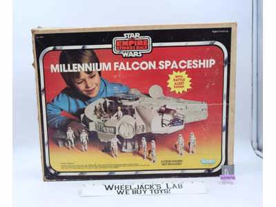 Millennium Falcon 100% Complete W/Box Star Wars 1979 Kenner Action Figure WORKS