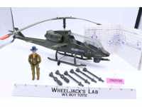Dragonfly Assault Copter 100% Complete G.I. Joe 1983 Hasbro Vintage Vehicle