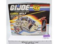 Cobra Wolf Vehicle 100% Complete W/Box G.I. Joe 1987 Hasbro Vintage Vehicle