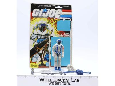 Snow Serpent V1 100% Complete W/Cardback 1985 GI Joe Vintage Action Figure