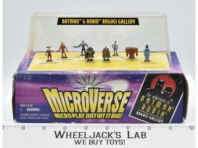Batman Microverse Batman & Robin Collection DC Comics Kenner 1996 MIB
