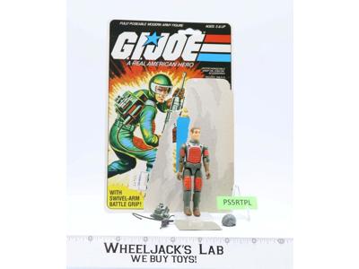 Flash V1 Straight Arm 100% Complete W/Cardback GI Joe Vintage 1982 Action Figure