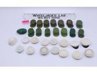 Lot of 28 Hats 1 Helmet GI Joe Accessories For 12 " G.I. Joe Hasbro Vintage