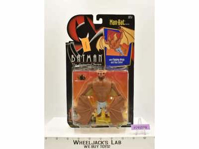 Man-Bat MOSC NEW Batman The Animated Series Kenner 1992 Action Figure