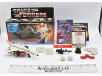 Silverbolt MIB 100% Complete 1986 Vintage G1 Transformers Hasbro Action Figure
