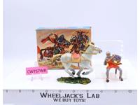 8868 Mounted Cavalry Soldier Norman W Lance Toy Soldiers Elastolin 70MM W/BOX