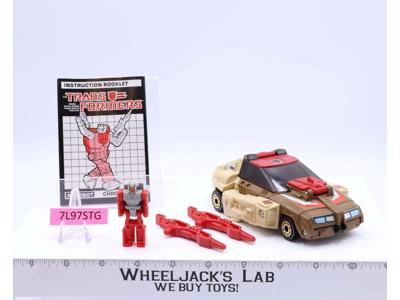 Chromedome 100% Complete Near Mint Vintage 1987 G1 Transformers Figure