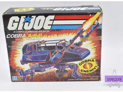 Cobra A.S.P. W/ Box 100% Complete MIB 1984 G.I. Joe Hasbro Vintage Vehicle