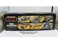 Rebel Transport 100% Complete W/Box 1982 Star Wars ESB Kenner Figure Vehicle