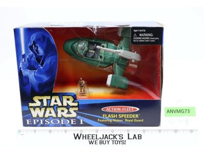 Flash Speeder Star Wars Episode 1 Action Fleet 1998 Galoob NEW MISB SEALED