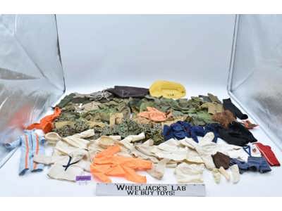 Lot Of Various G.I. Joe Uniforms 1960's Vintage 12" Accessory
