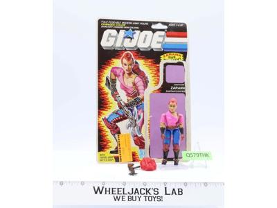 Zarana V1 100% Complete W/CARDBACK 1986 GI Joe Hasbro Vintage Action Figure