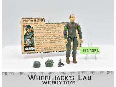 Grunt Swivel Arms V1.5 100% Complete 1983 G.I. Joe Hasbro Vintage Action Figure