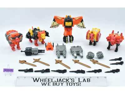 Predaking 100% Complete 1986 G1 Transformers Hasbro Vintage Action Figure