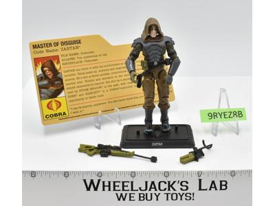Zartan v19 100% Complete G.I. Joe Resolute 2010 Hasbro Action Figure