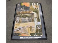 Star Wars Story Line Wallpaper Section 1978 20th C. Fox 44" x 21"