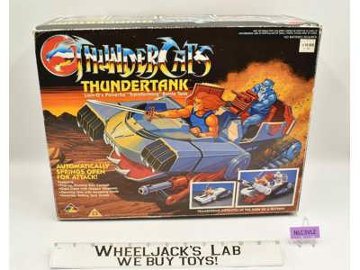 Thundertank Original Treds W/Box Thundercats 1985 LJN Rainbow Toys Vehicle