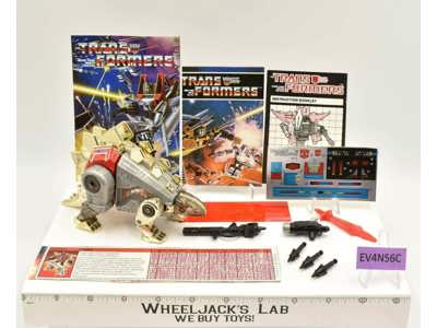 Snarl 100% Complete UNUSED STICKERS Vintage 1985 G1 Transformers Action Figure