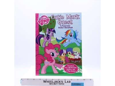 Cutie Mark Quest Sticker Storybook My Little Pony 2012 Hasbro NEW SEALED