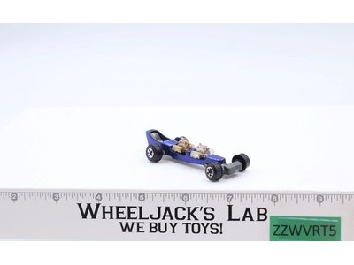 Johnny Lightning Custom Dragster Blue 1969 Topper Vintage Diecast