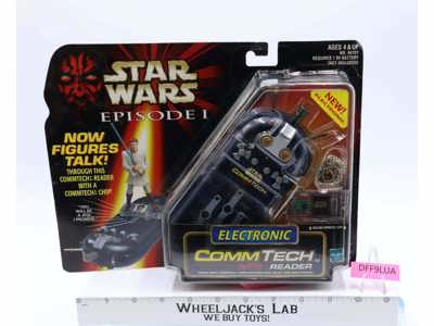 Electronic CommTech Reader Star Wars Episode 1 1998 Hasbro NEW MISB SEALED